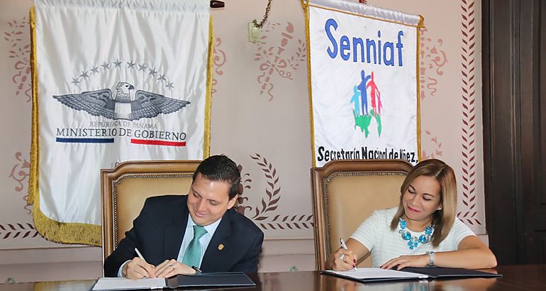 MinGob y Senniaf firman protocolo para la Identificacin Referencia y Atencin de Nias Nios y Adolescentes 