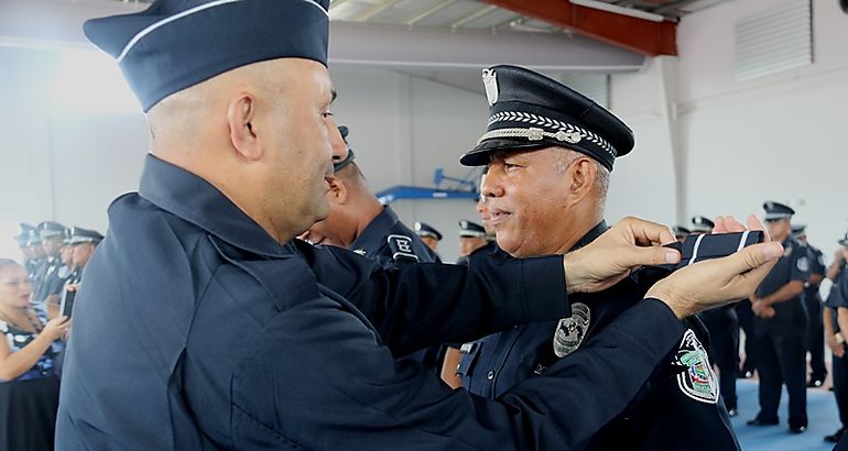 121 Tenientes de la Polica Nacional pasan a capitanes 