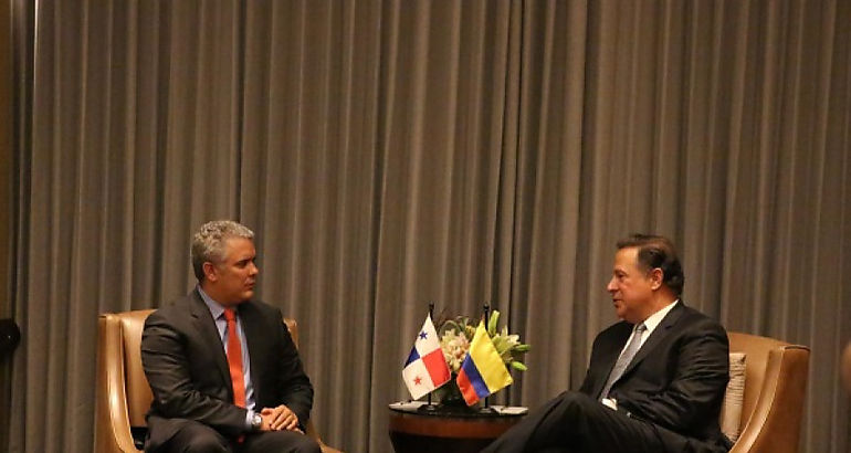 Varela sostiene reunin con presidente electo de Colombia