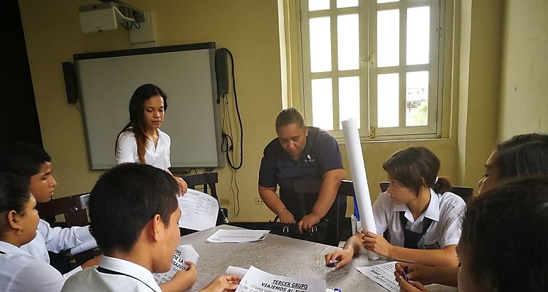 Fundamorgan colabor en la realizacin del taller Juventud por los Derechos Humanos en el Instituto Nacional