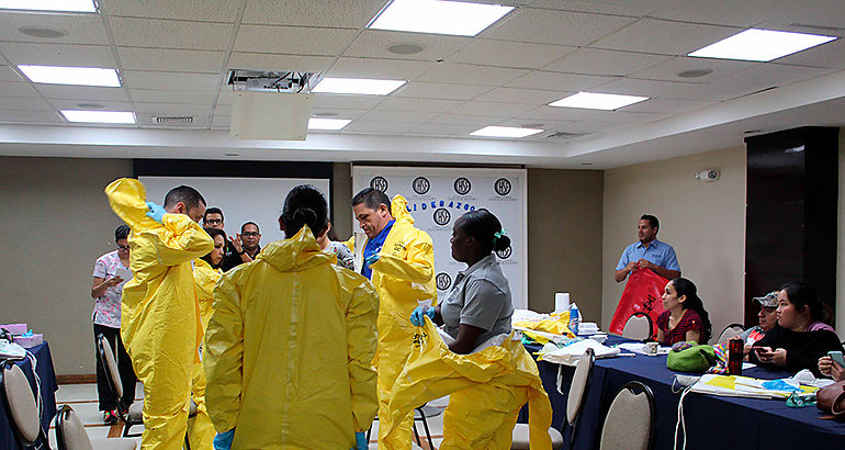 Capacitacin para el Manejo de pacientes afectados por agentes QBRNE