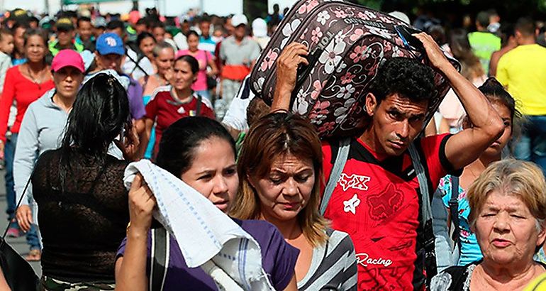 La migracin venezolana