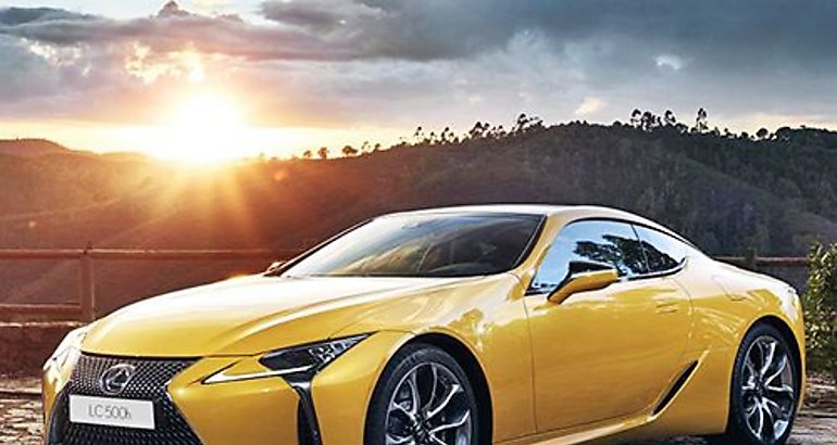 Lexus LC 500h Yellow Edition