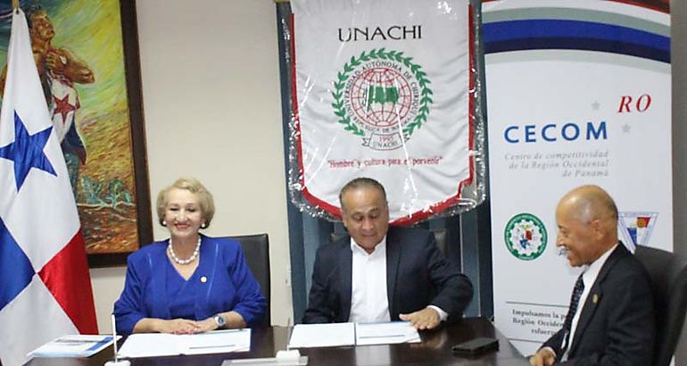 UNACHI Firma Convenio con la Fundacin del Centro de Competitividad