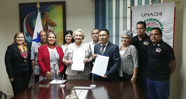 Unachi y COPCYTA firman convenio