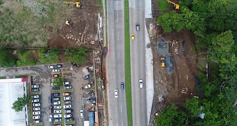 Un avance de 33 ya presenta la construccin del puente elevado de la Universidad Tecnolgica