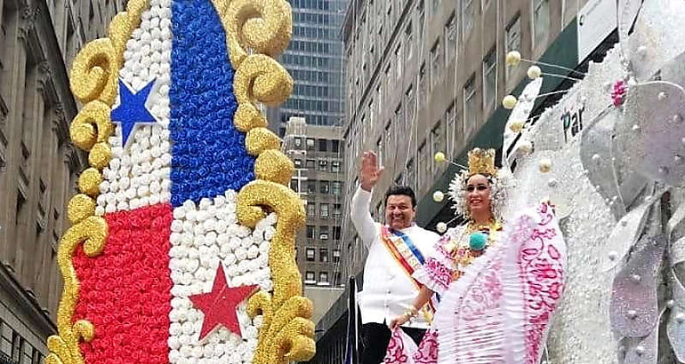 Panam fue nombrada como la Mejor Delegacin del reconocido Desfile de la Hispanidad