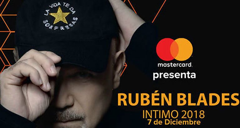 Rubn Blades ofrecer concierto ntimo el prximo 7 de diciembre