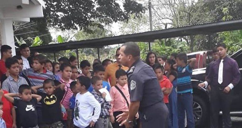 Zona Policial de Chiriqu imparte docencia de seguridad