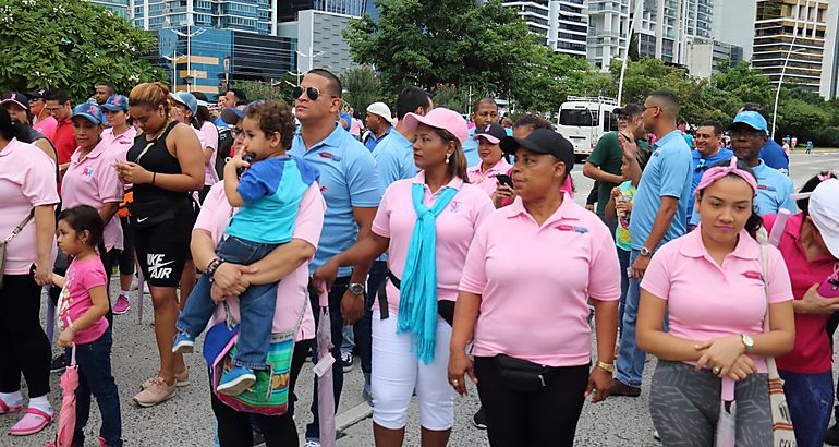 Panam participo en la Caminata de la Luz