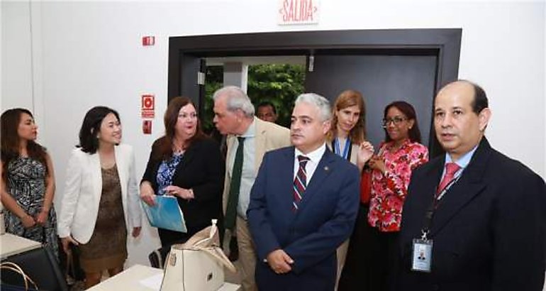 Con el apoyo de UNODC se inauguran nuevas salas de capacitacin en el ISJUP