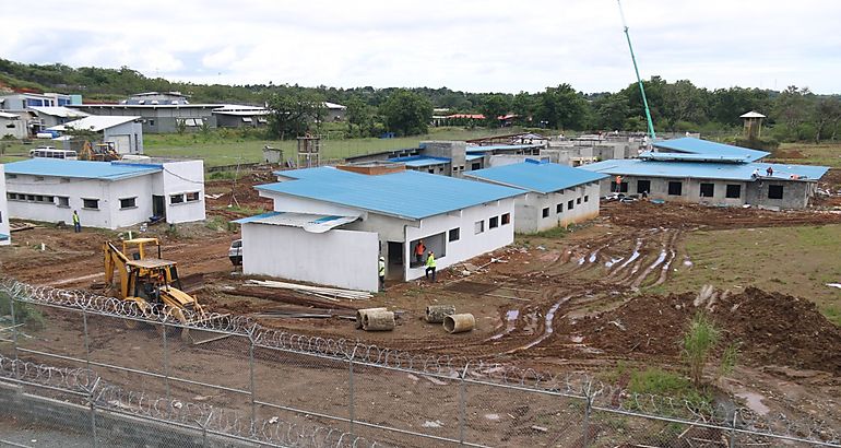 Avanza construccin de proyectos del MinGob en Pacora 