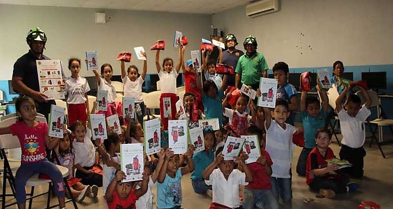 Bomberos en las escuelas 