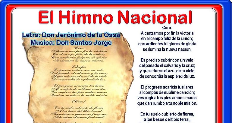 Himno Nacional de Panam