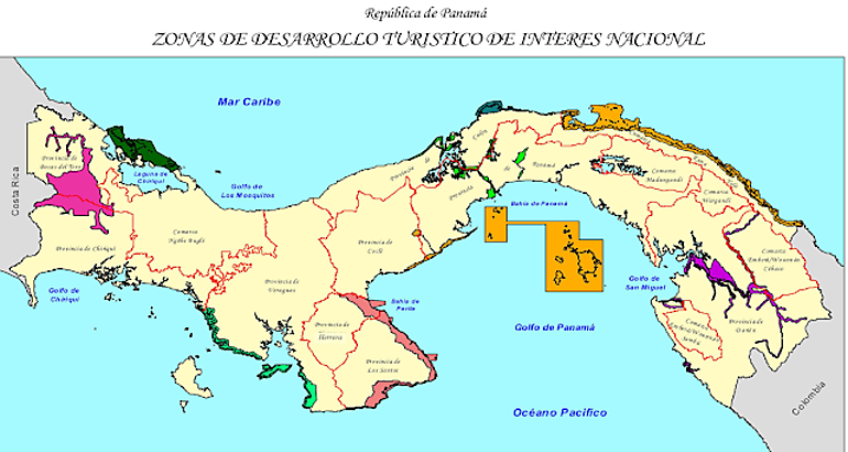 Zonas de Desarrollo Tursticos en Panam