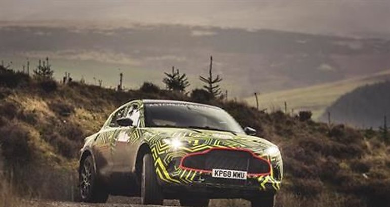 DBX el prototipo del primer SUV de Aston Martin