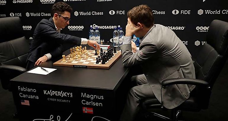 Carlsen y Caruana