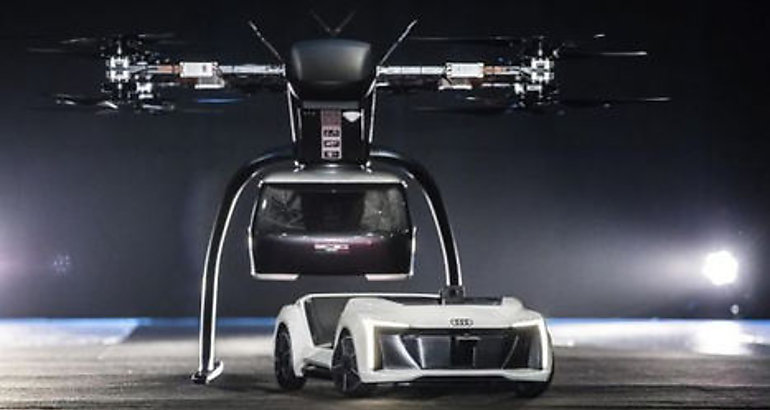 Audi Italdesign y Airbus prueban su prototipo de taxi areo