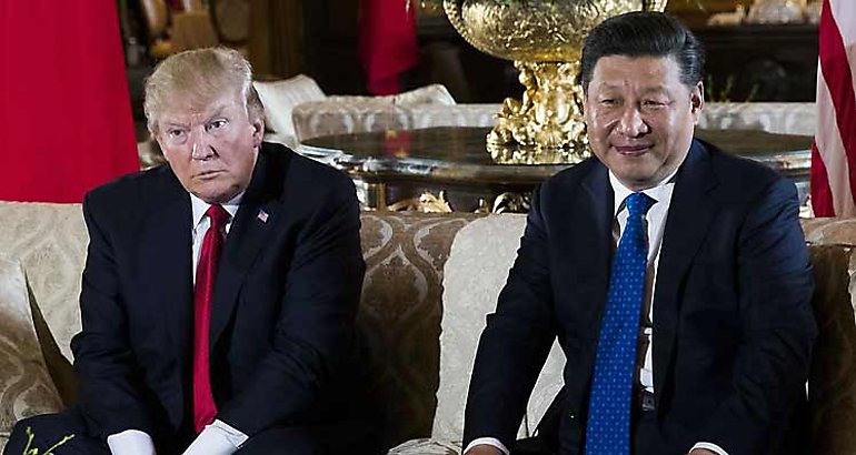 Xi Jinping y Donald Trump