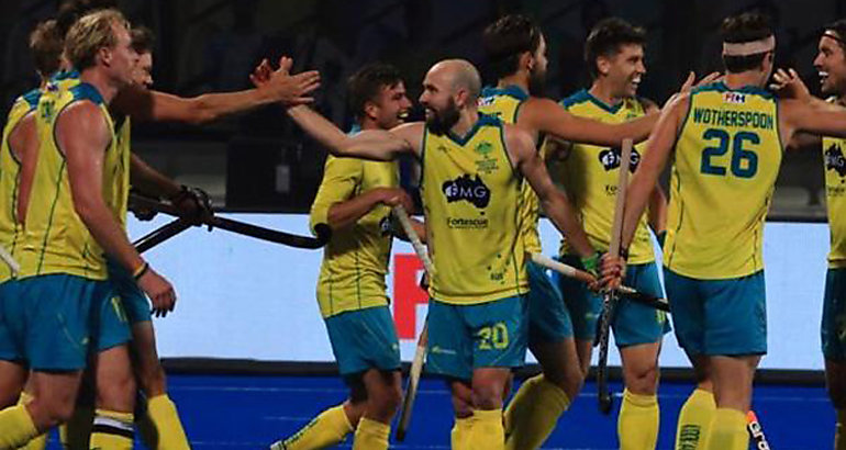 Australia logra bronce en Copa Mundial de Hockey en India