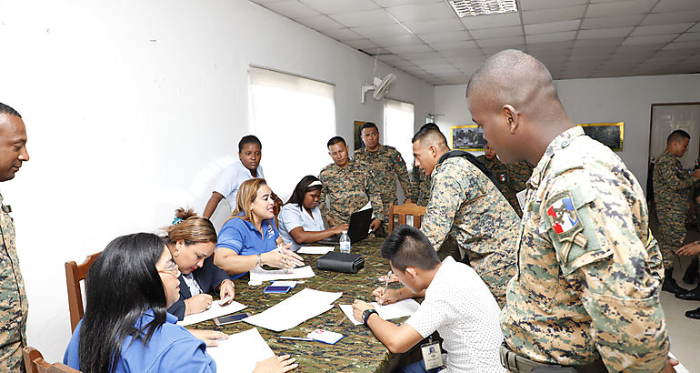 Miembros del Senafront se inscribieron en el REVA