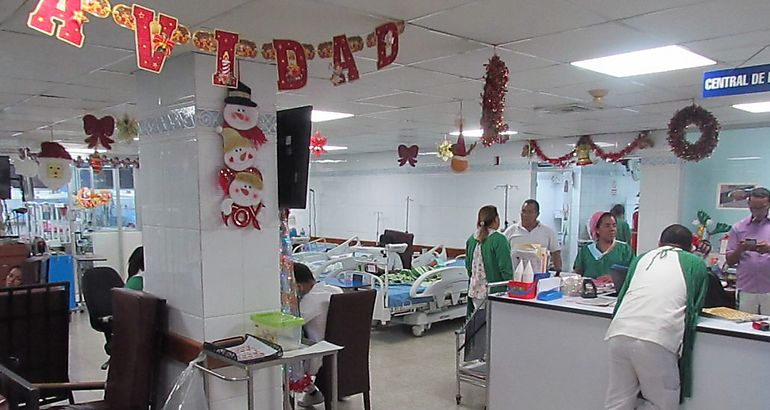 Sala de quemados del Hospital del Nio