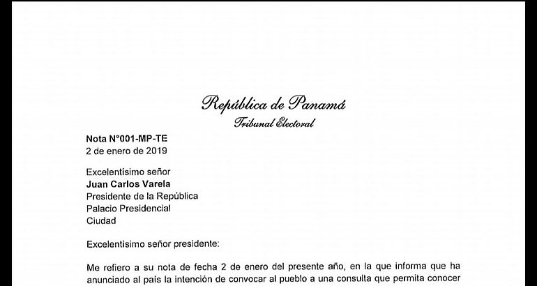 Tribunal Electoral pasa la pelota de la quinta papeleta a la Asamblea 