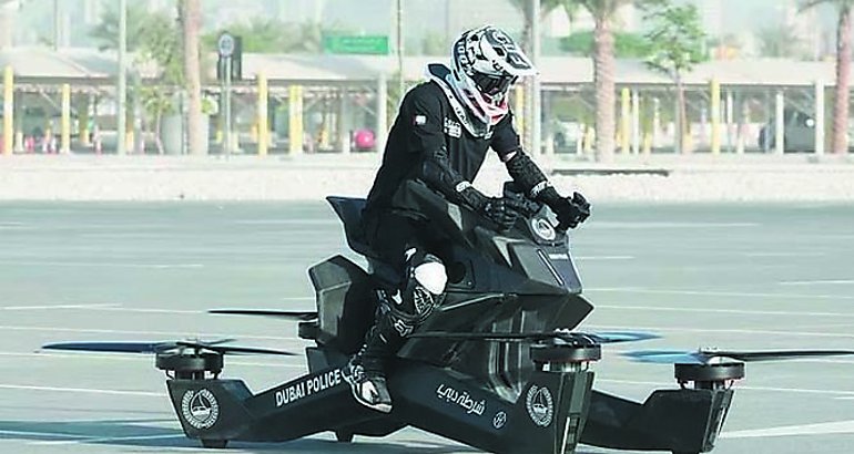  moto voladora Hoverbike