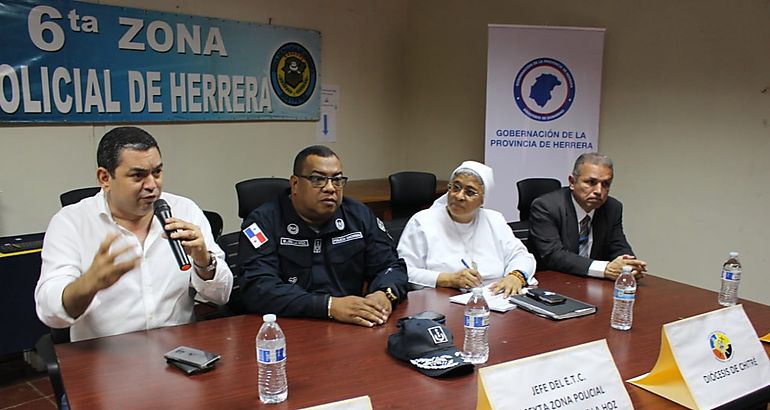 Instalan centro de operaciones alterno en Herrera para garantizar la seguridad en la JMJ2019