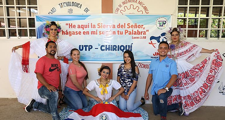 UTP Chiriqu recibe a peregrinas de la JMJ