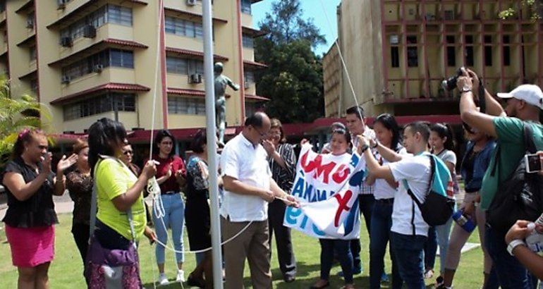 La Universidad de Panam lista para recibir peregrinos