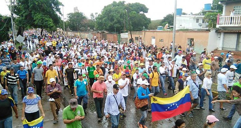 Manifestacin en Venezuela 