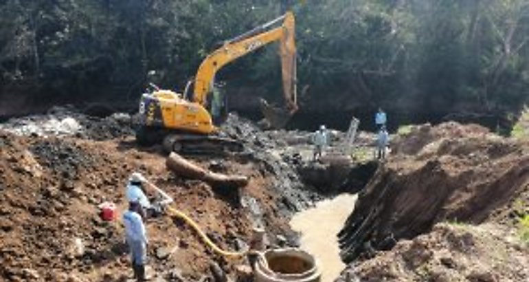  toma de agua cruda de Parita