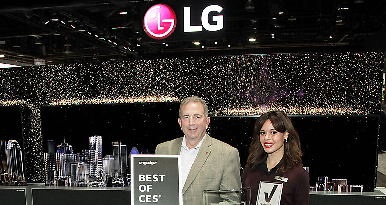 LG RECIBE MS DE 140 PREMIOS CES