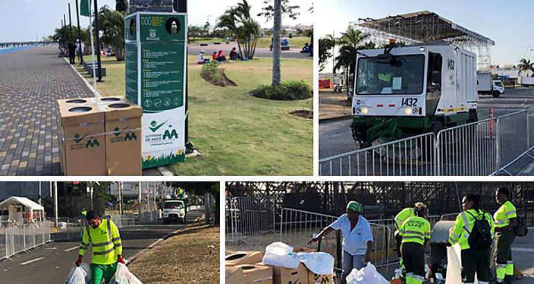 Ms de 7 mil toneladas de residuos basura se recolectaron durante la JMJ