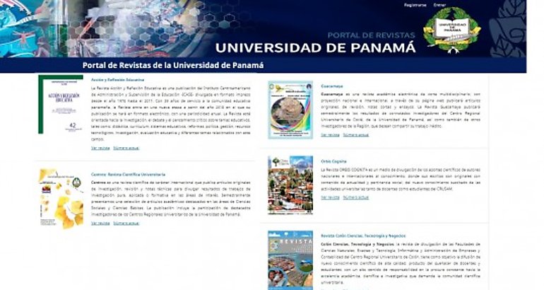 Portal de Revistas Electrnicas de la Universidad de Panam