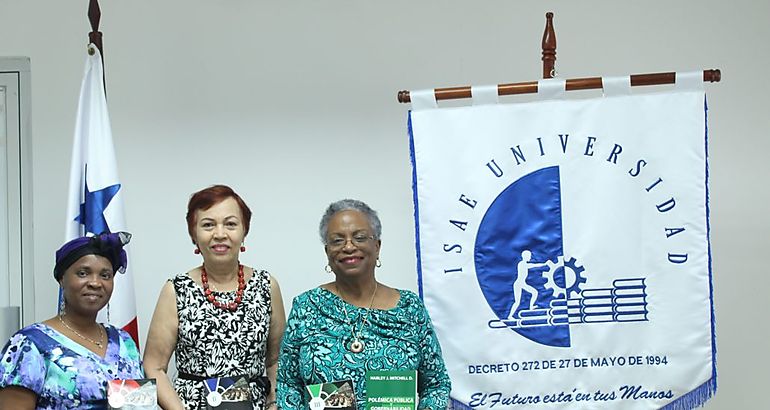 ISAE recibe ejemplares por parte de la Sociedad de Amigos del Museo Afroantillano de Panam 