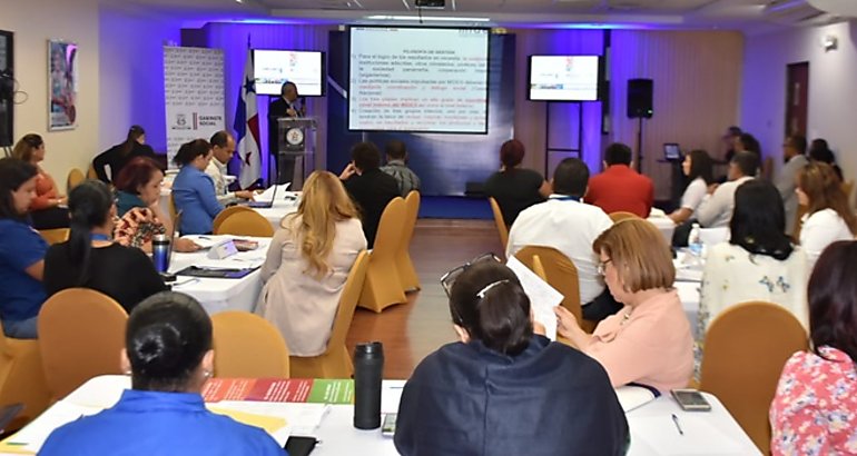 STGS y MIDES desarrollan taller de alineacin de los Objetivos de Desarrollo Sostenible