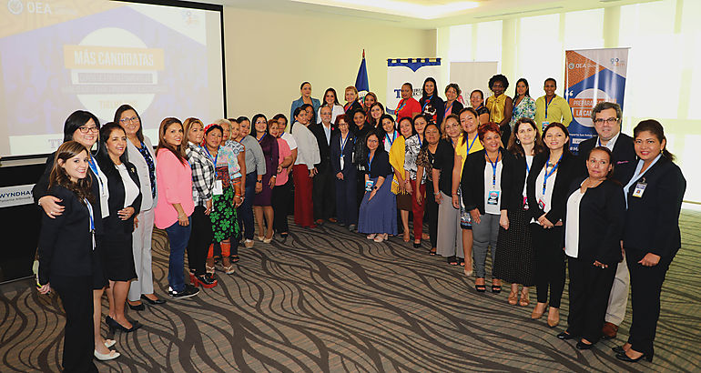 Candidatas panameas participan de curso de formacin de la OEA y el Tribunal Electoral