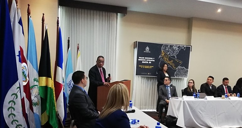 interpol realiza taller sobre comercio ilcito 