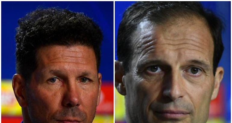 Simeone y Allegri