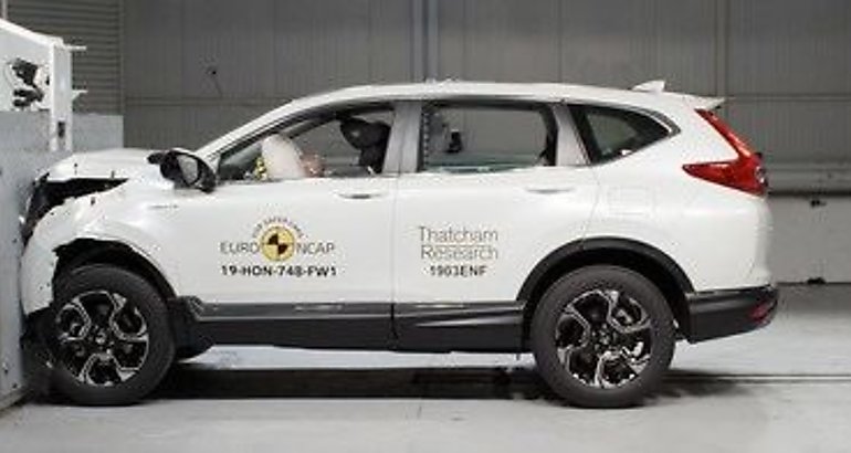 Honda CRV obtiene las cinco estrellas Euro NCAP