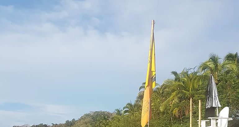 Sinaproc coloca bandera amarilla