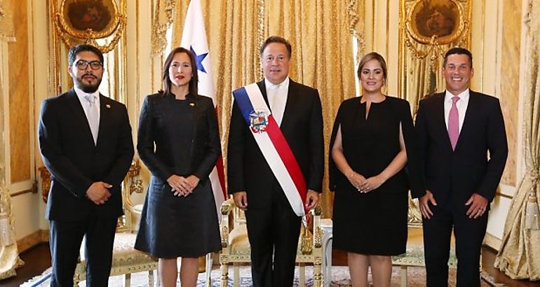 Presidente Varela recibe credenciales de la Embajadora del presidente interino de Venezuela Juan Guaid