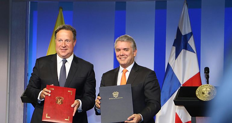 Panam y Colombia fortalecen sus relaciones