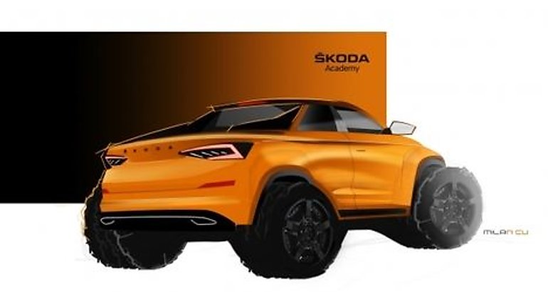 El prototipo de los estudiantes de Skoda