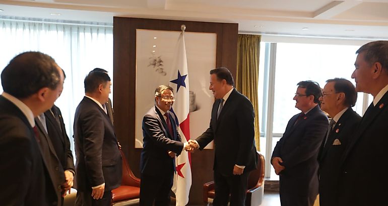 Empresas chinas confirman al presidente Varela el positivo ambiente de inversin en Panam 