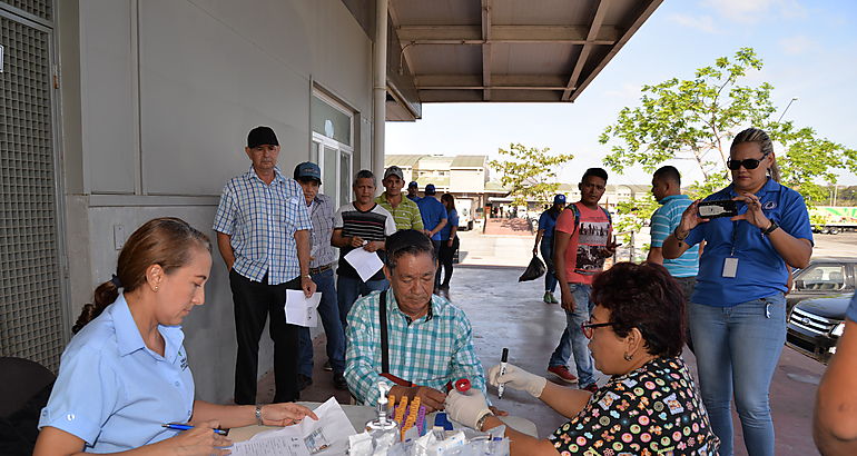 Merca Panam realiza feria de Salud para los arrendatarios 