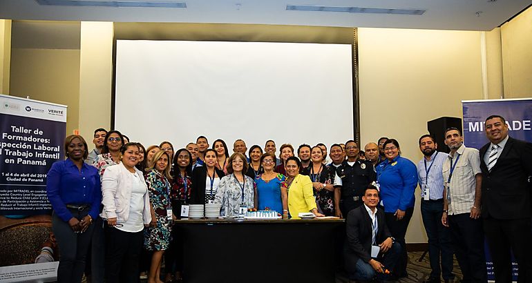 Clausura Taller de Formadores Inspeccin Laboral del Trabajo Infantil en Panam