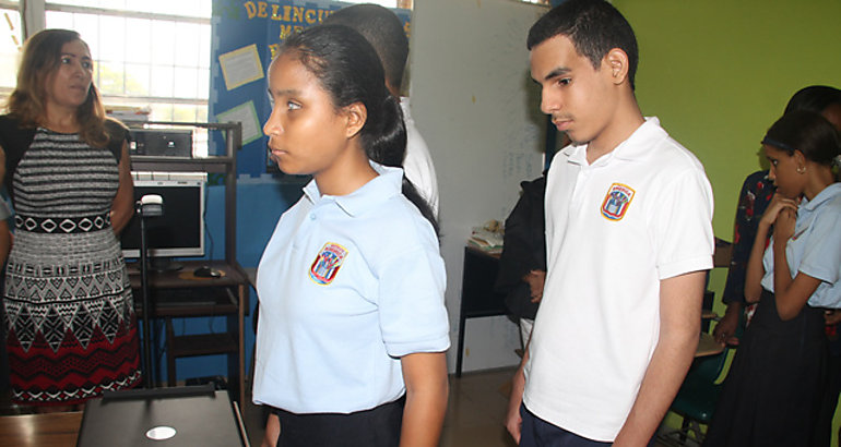 Equipo tiflotecnolgico beneficiar a alumnos con discapacidad visual y baja visin del Instituto Amrica